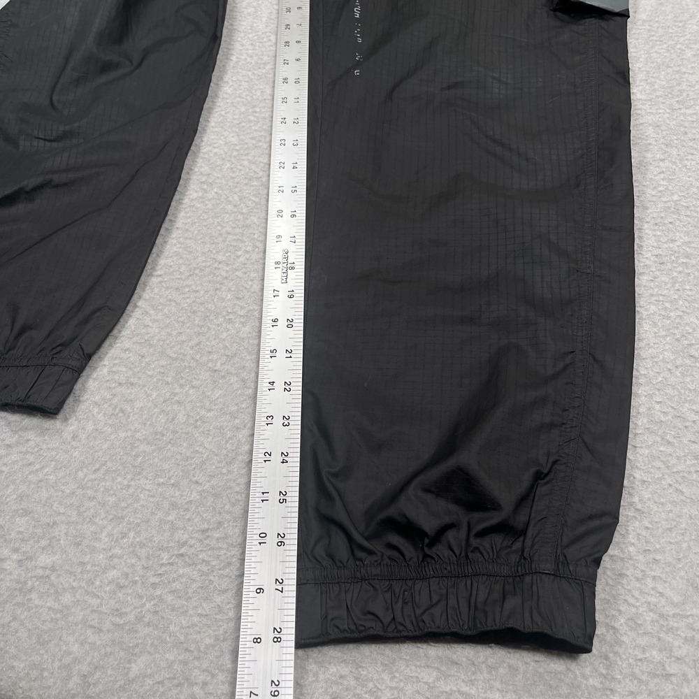 Nike Sportswear Swoosh Pants Mens Medium Black Woven Cargo Joggers CU3562-010 - Picture 4 of 16